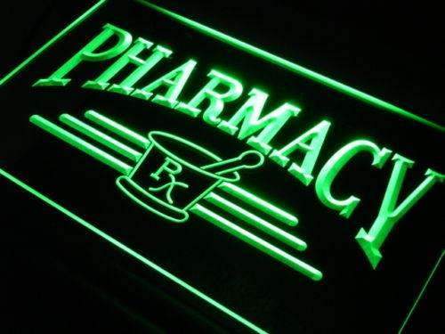 Pharmacy Rx LED Light Sign - Way Up Gifts
