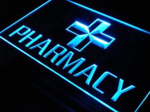 Pharmacy Symbol LED Light Sign - LED Gift Works