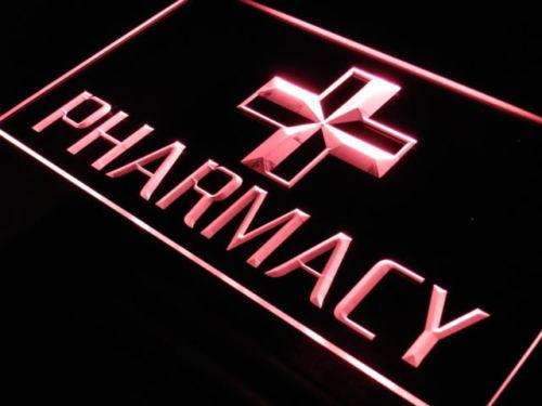 Pharmacy Symbol LED Light Sign - LED Gift Works