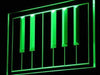 Piano Keyboard Keys LED Light Sign - Way Up Gifts