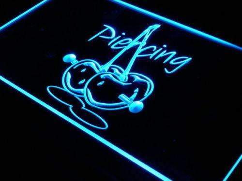 Piercing Cherries Decor LED Light Sign - Way Up Gifts