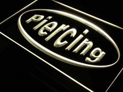 Piercing Shop Lure LED Light Sign - LED Gift Works