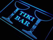 Pillars Tiki Bar LED Light Sign - LED Gift Works