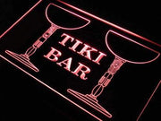 Pillars Tiki Bar LED Light Sign - LED Gift Works
