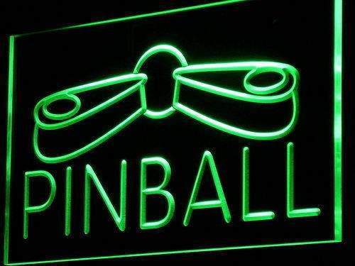 Pinball Game Room LED Light Sign - LED Gift Works