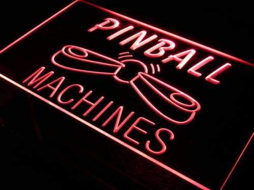 Pinball Machines LED Light Sign - Way Up Gifts