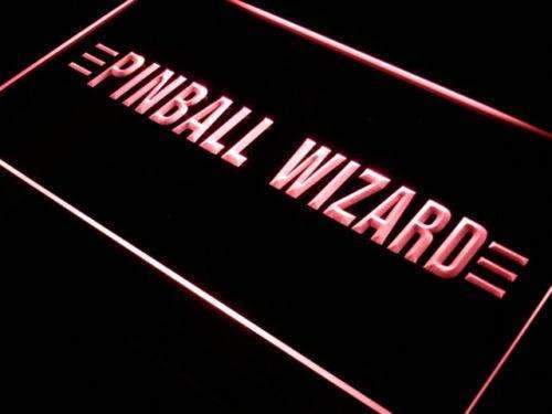 Pinball Wizard LED Light Sign - LED Gift Works