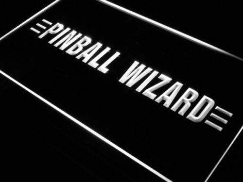 Pinball Wizard LED Light Sign - LED Gift Works