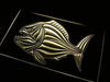 Piranha Fish LED Light Sign - Way Up Gifts