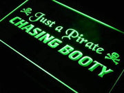 Pirate Chasing Booty LED Light Sign - LED Gift Works