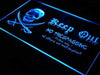 Pirate Keep Out LED Light Sign - Way Up Gifts