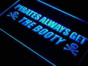 Pirates Always Get the Booty LED Light Sign - LED Gift Works