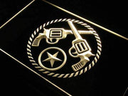 Pistols Western Decor LED Light Sign - LED Gift Works