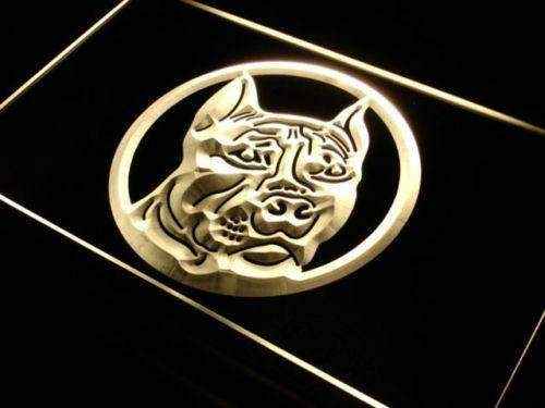 Pit Bull LED Light Sign - Way Up Gifts