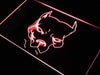 Pit Bull Terrier Head LED Light Sign - Way Up Gifts