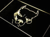 Pit Bull Terrier Head LED Light Sign - Way Up Gifts