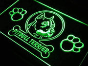 Pitbull Terrier LED Light Sign - LED Gift Works