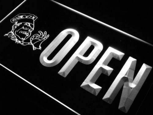 Pizza Chef Open LED Light Sign - Way Up Gifts