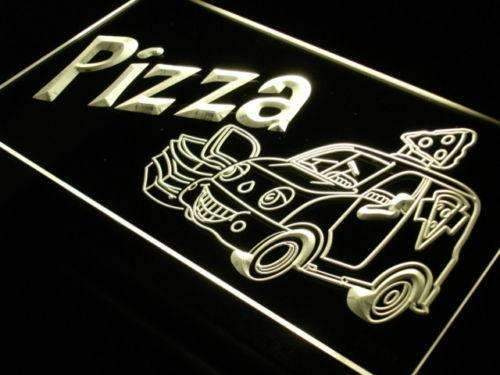 Pizza Delivery LED Light Sign - LED Gift Works