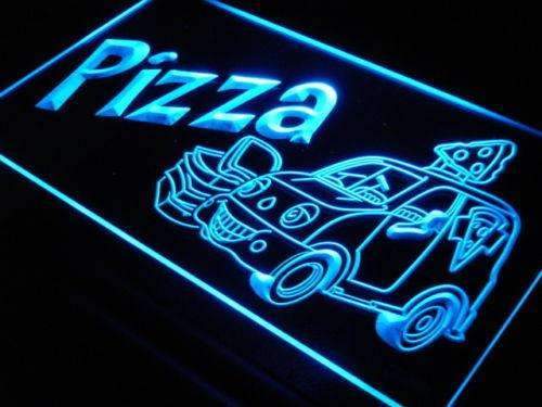 Pizza Delivery LED Light Sign - Way Up Gifts
