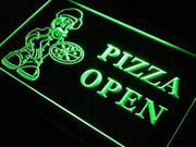 Pizza Open LED Light Sign - LED Gift Works