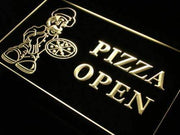 Pizza Open LED Light Sign - LED Gift Works