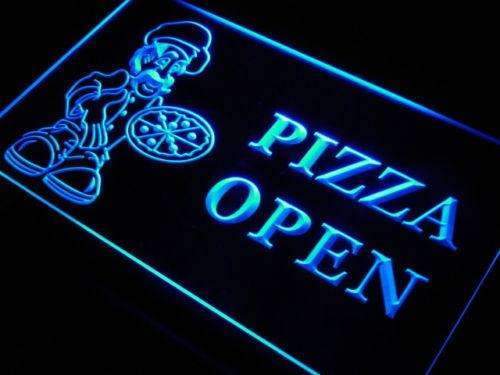 Pizza Open LED Light Sign - LED Gift Works