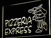 Pizza Pizzeria Express LED Light Sign - LED Gift Works