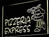Pizza Pizzeria Express LED Light Sign - Way Up Gifts