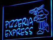 Pizza Pizzeria Express LED Light Sign - LED Gift Works