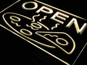 Pizza Pizzeria Open LED Light Sign - LED Gift Works