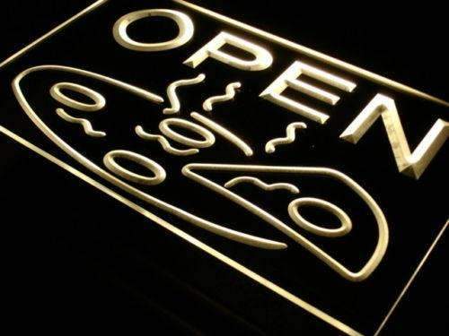 Pizza Pizzeria Open LED Light Sign - Way Up Gifts