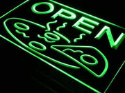 Pizza Pizzeria Open LED Light Sign - LED Gift Works