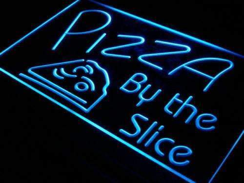 Pizzeria Pizza by the Slice LED Light Sign - LED Gift Works