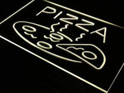 Pizzeria Pizza LED Light Sign - LED Gift Works