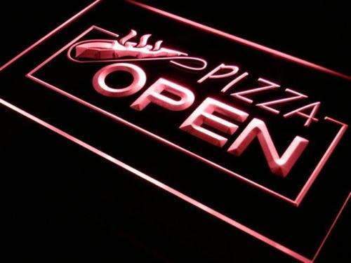 Pizzeria Pizza Open LED Light Sign - Way Up Gifts