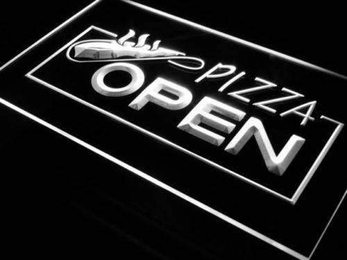 Pizzeria Pizza Open LED Light Sign - LED Gift Works