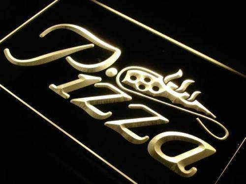 Pizzeria Pizza Shop LED Light Sign - Way Up Gifts