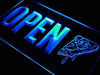 Pizzeria Pizza Slice Open LED Light Sign - Way Up Gifts