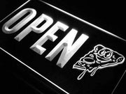 Pizzeria Pizza Slice Open LED Light Sign - LED Gift Works