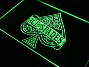 Poker Ace of Spades LED Light Sign - LED Gift Works