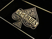 Poker Ace of Spades LED Light Sign - LED Gift Works