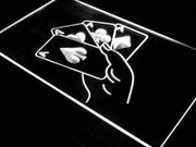 Poker Aces LED Light Sign - LED Gift Works