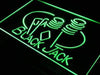 Poker Black Jack LED Light Sign - Way Up Gifts