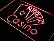 Poker Casino LED Light Sign - LED Gift Works