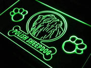 Polish Sheepdog LED Light Sign - LED Gift Works