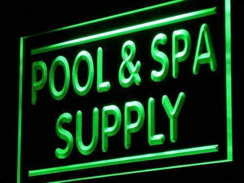 Pool and Spa Store LED Light Sign - LED Gift Works