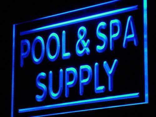 Pool and Spa Store LED Light Sign - LED Gift Works