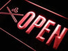 Pool Cues Billiards Open LED Light Sign - Way Up Gifts