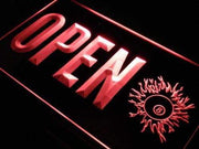 Pool Hall Billiards Open LED Light Sign - LED Gift Works
